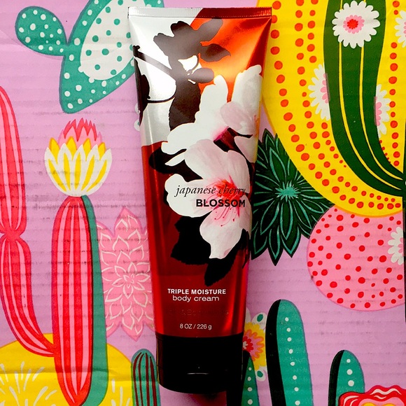 Lot of 3 BBW Japanese Cherry Blossom Shampoo Conditioner Body Cream New NWT - Picture 4 of 8